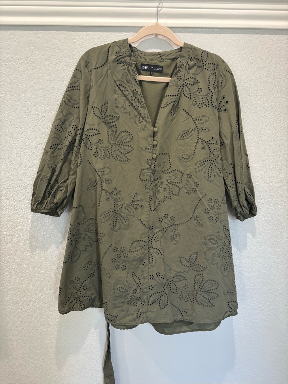 Zara Green Dress